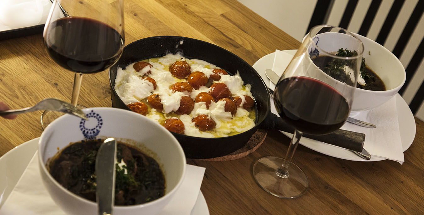 Öl- och vinbrässerad Entrecöte - Kött & rött!