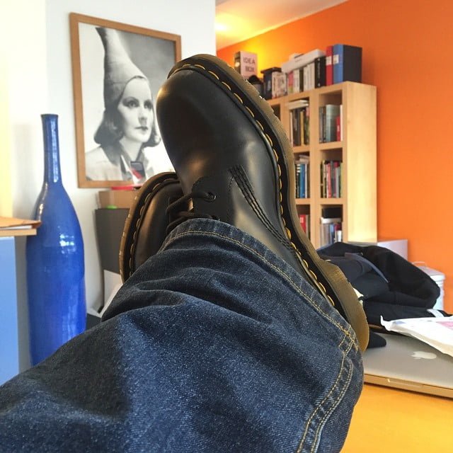 Tänk att det tog hela 44 år innan jag skaffade mina första Dr Martens. Och ont för dom med - 11008370 373197052881194 280908131 n