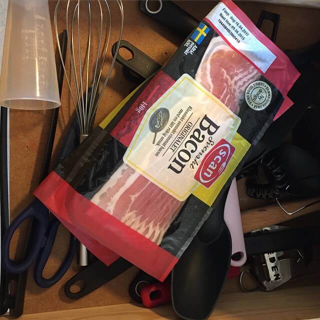 Känslan när man behöver en stekspade och finner bacon - 11246501 834119306672873 1216724517 n
