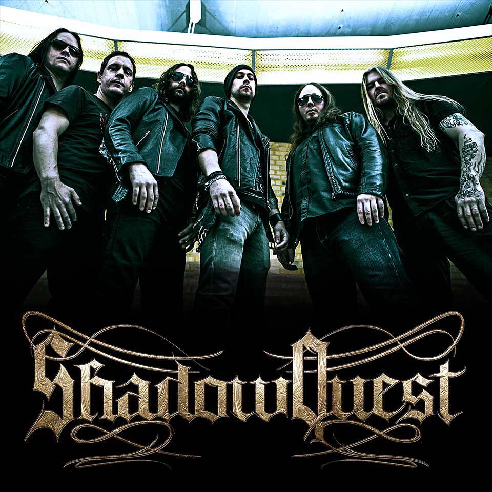 ShadowQuest, in its earliest form, was conceptualized more than two years ago.
Ronny and Ragnar had been writing songs for a long while, when they came across a singer they thought would fit the music perfectly. Patrik, being a fan of both Dionysus and Sinergy, was very interested and happily accepted the spot as vocalist. Ronny and Kaspar had been collaborating since the years in Dionysus, and it was with honour that Kaspar grabbed the keyboard wizardry position. Both Jari and Peter had been involved in various projects with Ronny, and two phone calls later the band was complete. ”We are extremely happy to have found each other”, Patrik says. ”Six persons that are stable and easy-going, as well as dedicated and having the same taste in music and music writing. It simply is not easy to find. In addition, we all share the same rotten humour. Epic.” Coming up with the band name was a process. It is hard work to find a name that everyone can agree on and feel for. A number of names was discarded, sooner or later, until the band decided for ShadowQuest.
Artwork magician Thomas Holmstrand, who is known for logotypes and art work for Dionysus, Sinergy and Saint Deamon etc., was hired to design an artwork concept for the band. Musically, ShadowQuest is a mixture of many influences. Traces of Dionysus can be heard, spiced with heavier guitar work signed by Widerberg/Huss. Ronny’s ambition was to create a musical landscape in the vein of ”Painkiller” and ”Keeper of the Seven Keys”. Patrik added scents and flavours of Avantasia, while Kaspar worked hard to go deeper into the lyrical well he had been exploring with Dionysus and later Ride the Sky #2017 http://www.shadowquest.se - 1483518487