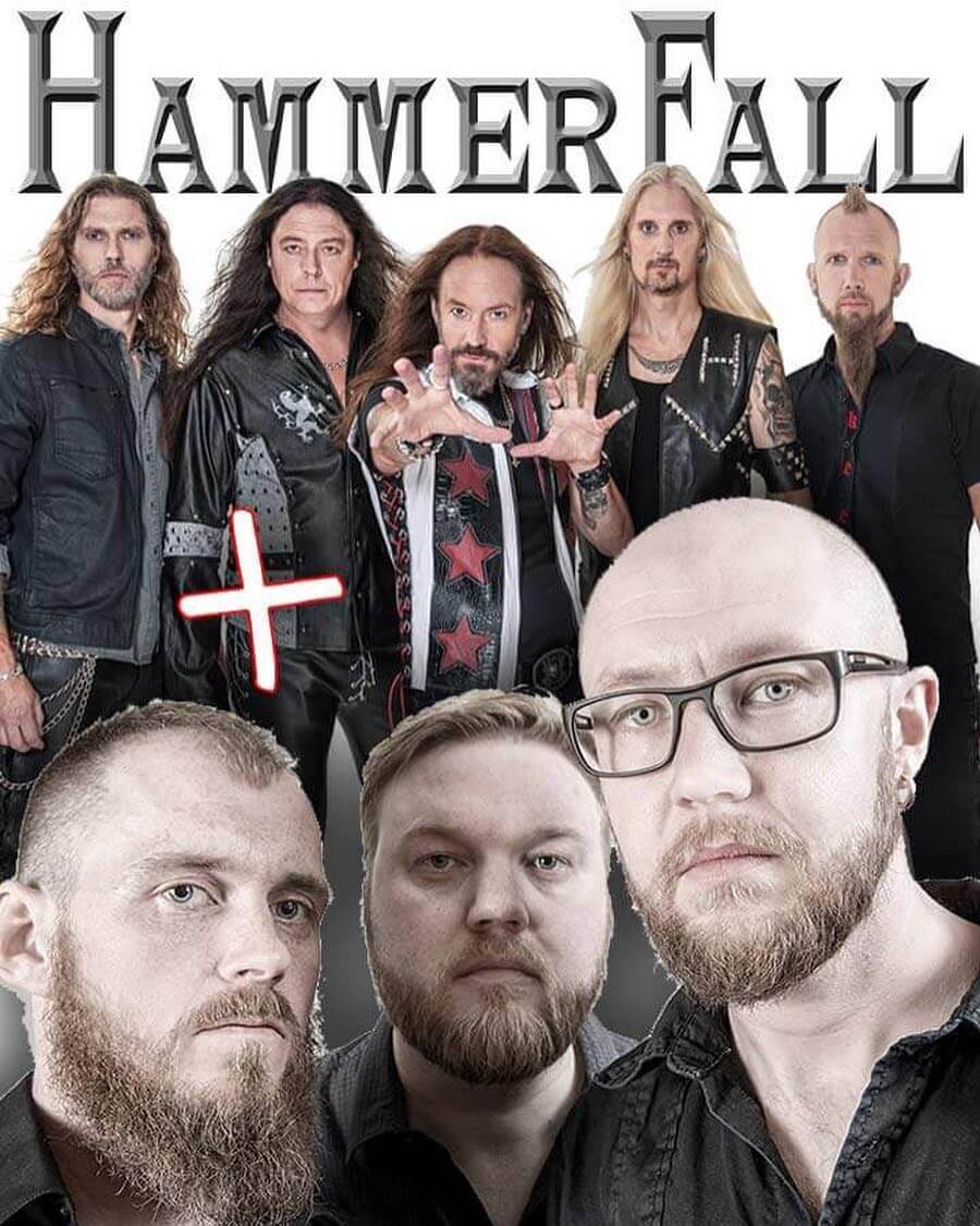 Glory to the Brave-Session in Falun!
Since this is the 20th anniversary of HammerFall‘s debut album Glory To The Brave, the band has decided to do something very special to celebrate this milestone. At Bang Your Head Festival in Germany and Sabaton Open Air in Sweden, they members will be joined on stage by Swedish Grammy nominees Draupner (featuring 3-time key-fiddle world champion Magnus Holmström) for an extensive Glory To The Brave session that you won’t see anywhere else. Singer Joacim Cans exclaims: “I have worked with these wizards of folk music before, and what they are capable of doing on their instruments is almost impossible. If Yngwie Malmsteen played key-fiddle his name would be Magnus Holmström. This will truly be an epic and unforgettable addition to the live set!” Draupner represents the timeless Swedish folk music tradition and will put their very unique stamp on some of the HammerFall classics. Expect something very much out of the ordinary for this segment, as no other band on this level has incorporated the Swedish folk music and made the tradition come alive in a heavy metal setting. This will be reserved for the headline slot of these two festivals, and nowhere else @hammerfall_official - 1497908925