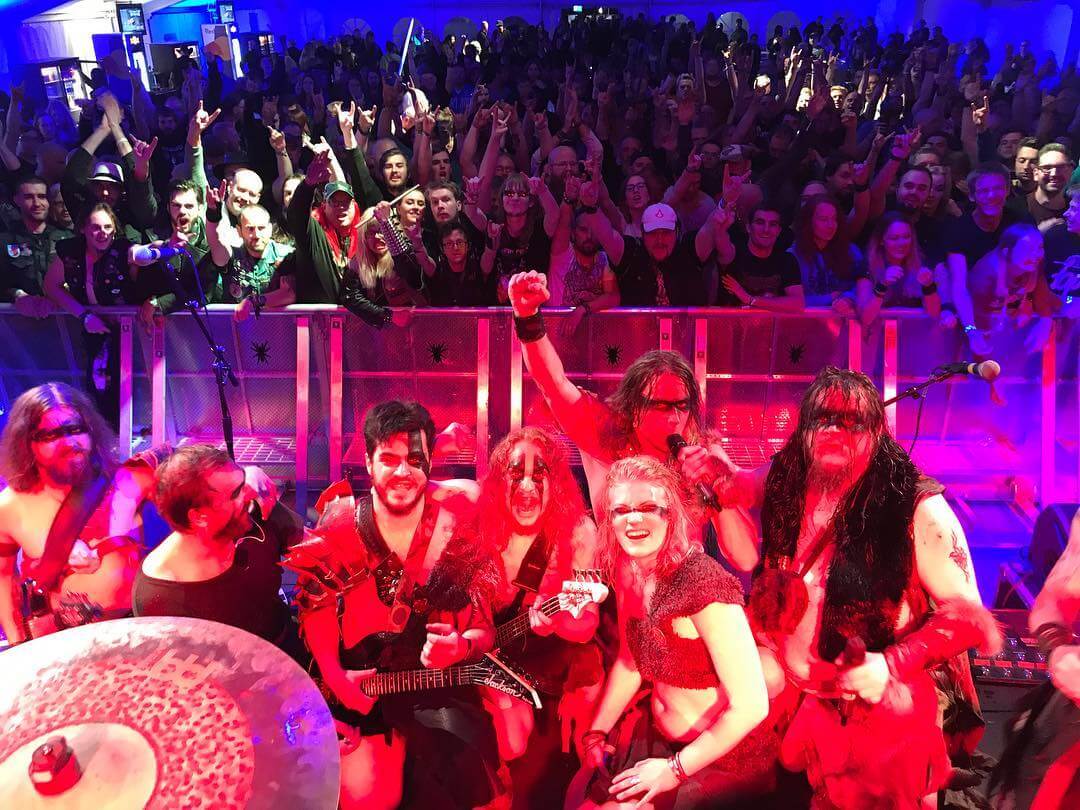 Brothers of Metal nailed it big time tonight. What a show and what a crowd! See you all again tomorrow again in front of Bandit Stage! - 1502929456