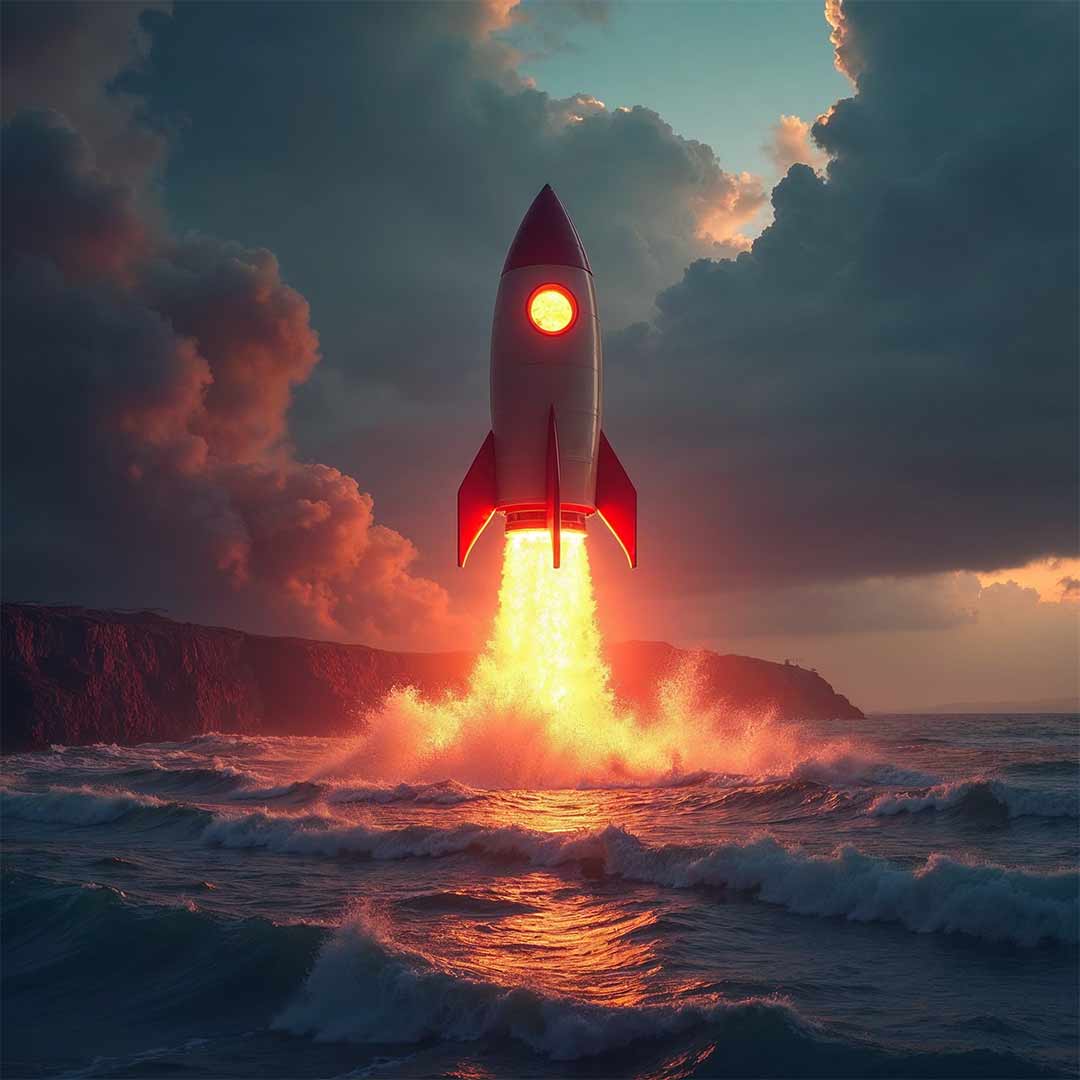 Rymden gör mig liten, och det är skönt - rymdraket